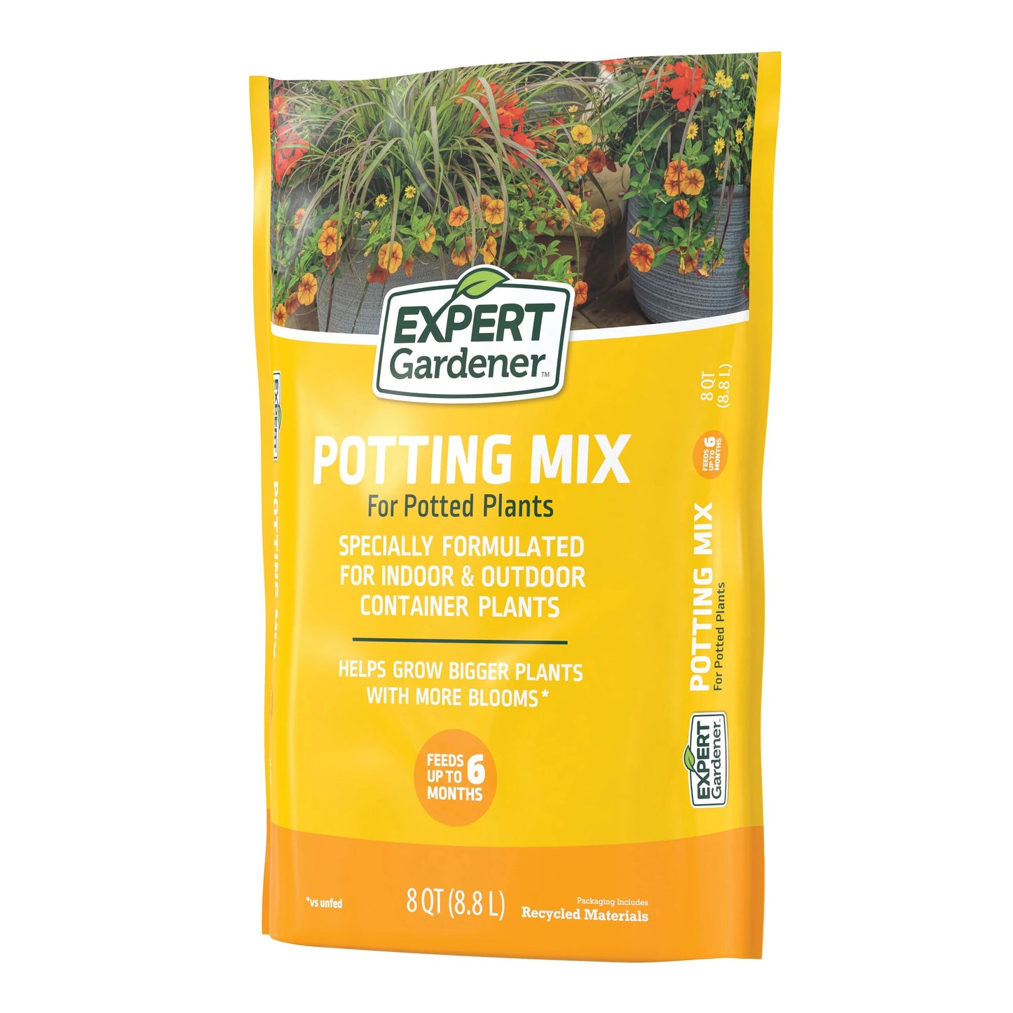 Potting Mix for Indoor & Outdoor Potted Plants, 8 Qt.