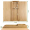 Couch Cup Holder Natural Anti-Slip Bamboo Sofa Armrest Tray Foldable Multifunctional Sofa Cup Holder for Cups Remote Control